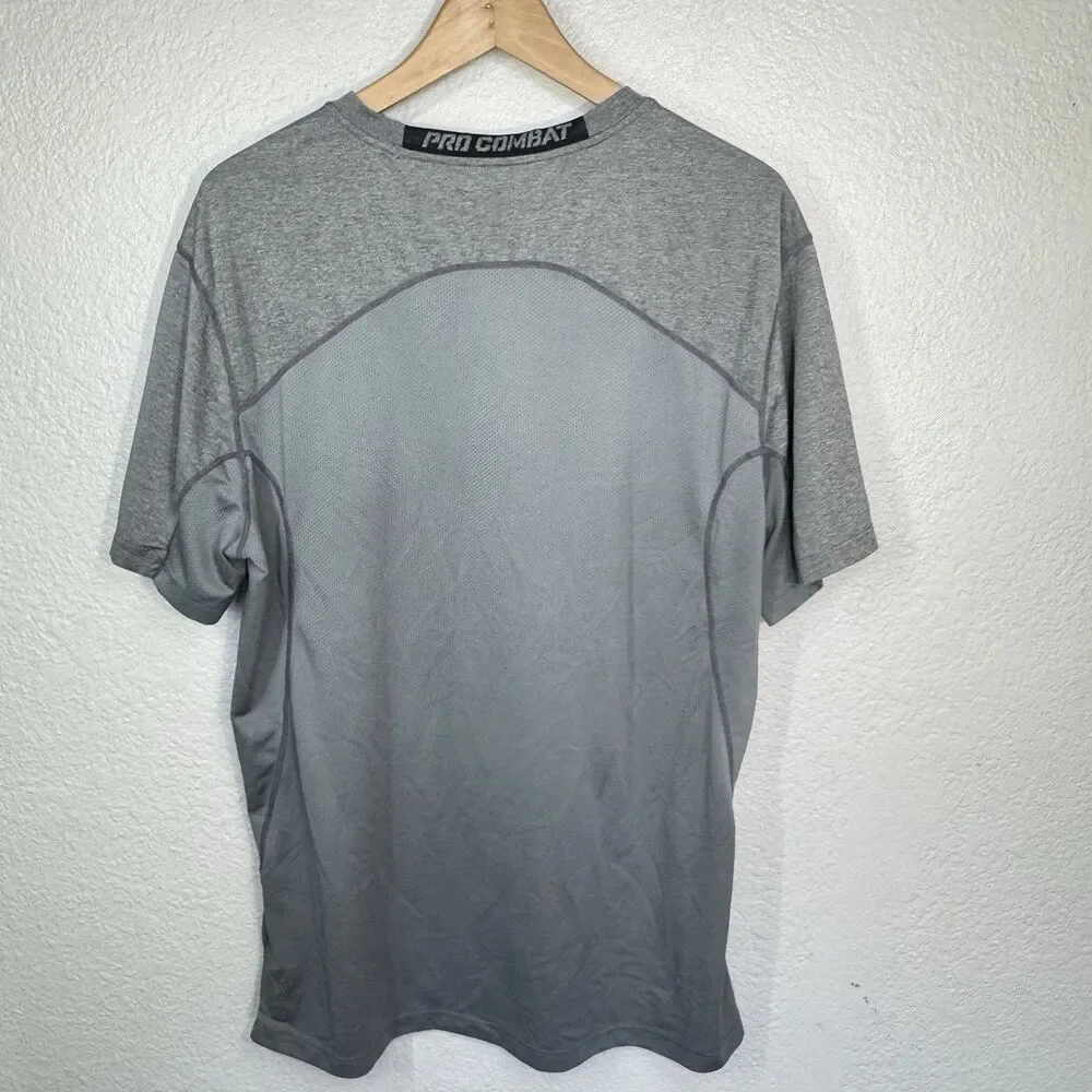 Nike Pro Combat Compression T-Shirt Short Sleeve Dri Fit Active Athletic Men XL